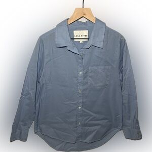 Women's Lola River Blue Button down Shirt